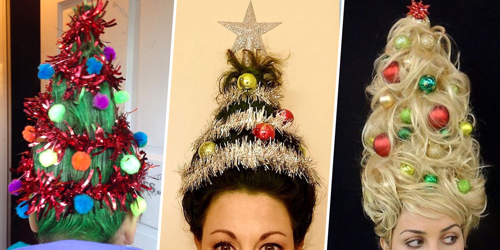 El peinado de árbol de navidad es la tendencia para esta temporada! -  CoolBites