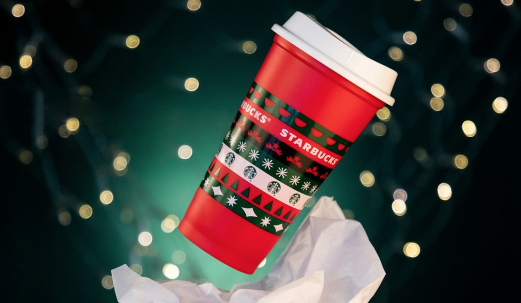 Cómo obtener el famoso vaso navideño gratis de Starbucks